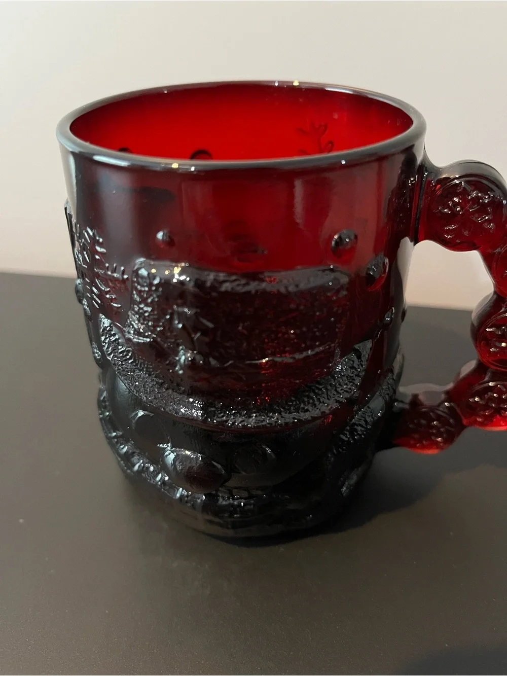 Arcoroc festive red